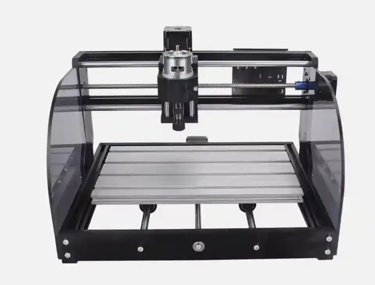 CNC 3018pro max 3-ejes Máquina ideal para corte y grabado en madera, acrílico, plástico y más. Área de trabajo de 300x180x40mm, potencia de 100W