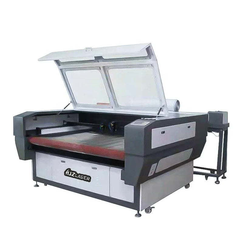 AutoFeed CO2 Laser Cutter 2-in-1: 1815 1610 150W Ruida Control, for Wood, Acrylic, Fabric, MDF