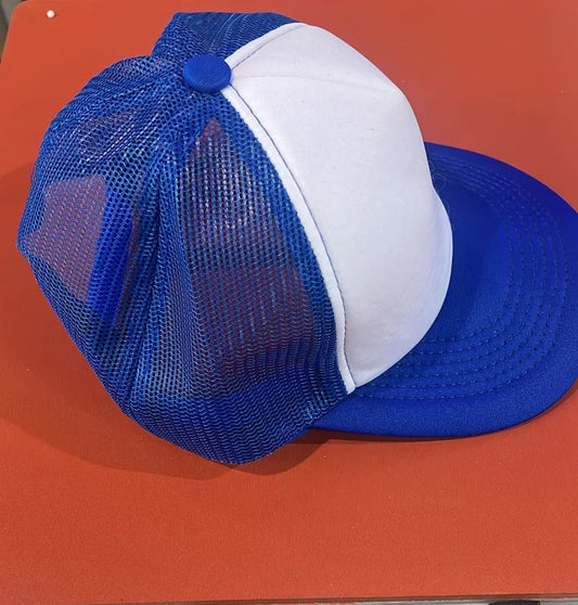 Gorra Azul Rey Sublimable Hecho en Perú - Personalizable e Imprimible | Ideal para Sublimación de Alta Calidad y Personalización Creativa | Compra en Línea Ahora