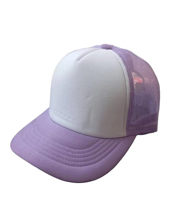 Gorra Lila Hecho en Perú sublimable lista para impresión