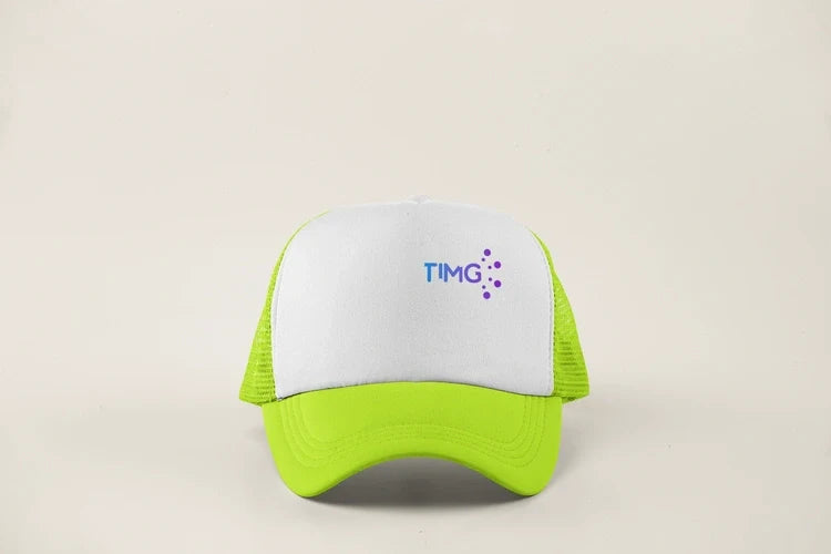 Gorra de niños sublimable Amarillo Limon Neon