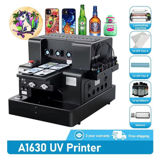 Impresora A4 UV aplicada a UV DTF a2030 KIT de impresion UV