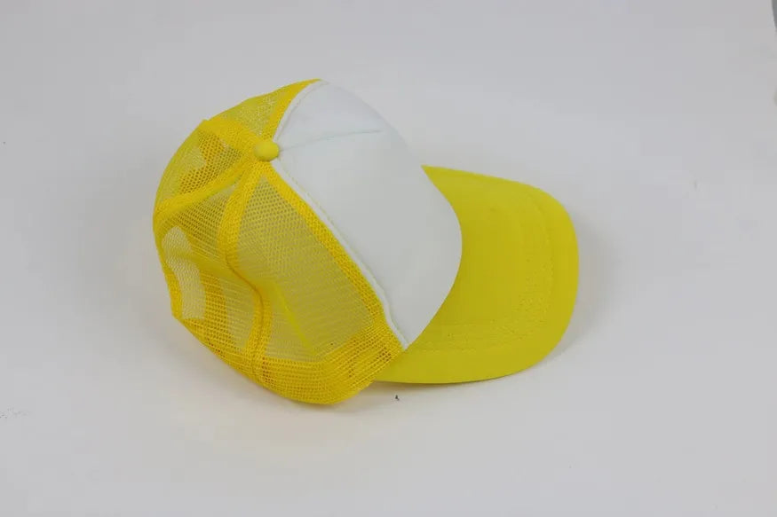 Jokey o Gorra Amarillo Sublimable imprimible en Preventa