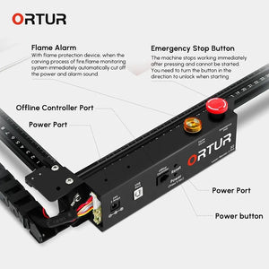 Ortur OLM2 Pro S2 Cnc laser de hobbies grabado madera Cuero