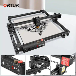  Ortur OLM2 Pro S2 Cnc laser de hobbies grabado madera Cuero