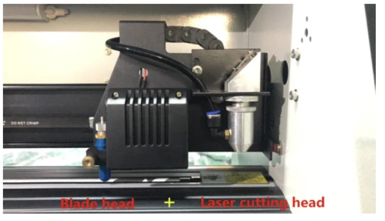 Ploter de Corte con laser Maquina 2 en 1 - Tactil