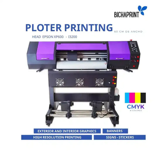 Plotter De impresion 60 cm - Ecosolvente o Sublimacion