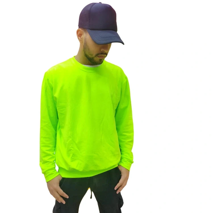 Poleras Sublimables Hombre Neon Verde SML XL XXL