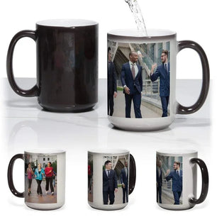 Taza cambia color Mágica de 15oz - Cajita incluida Calidad AAA