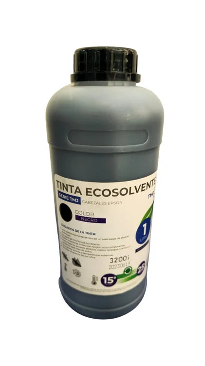 Tinta Ecosolvente para cabezal Epson Xp600 Dx5 Dx7 Dx6