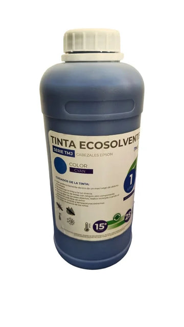 Tinta Ecosolvente Cyan