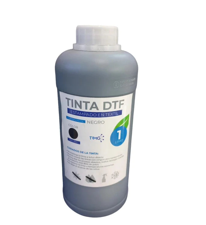 Tinta Textil DTF para Film Botella de Litro