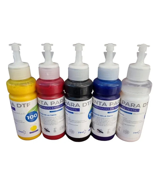 Tinta Textil para Film DTF 100ml Cabezales Epson Estampado