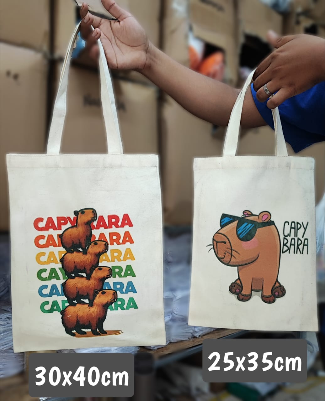 Bolsa de Tocuyo Sublimables Perfecta Para Estampar